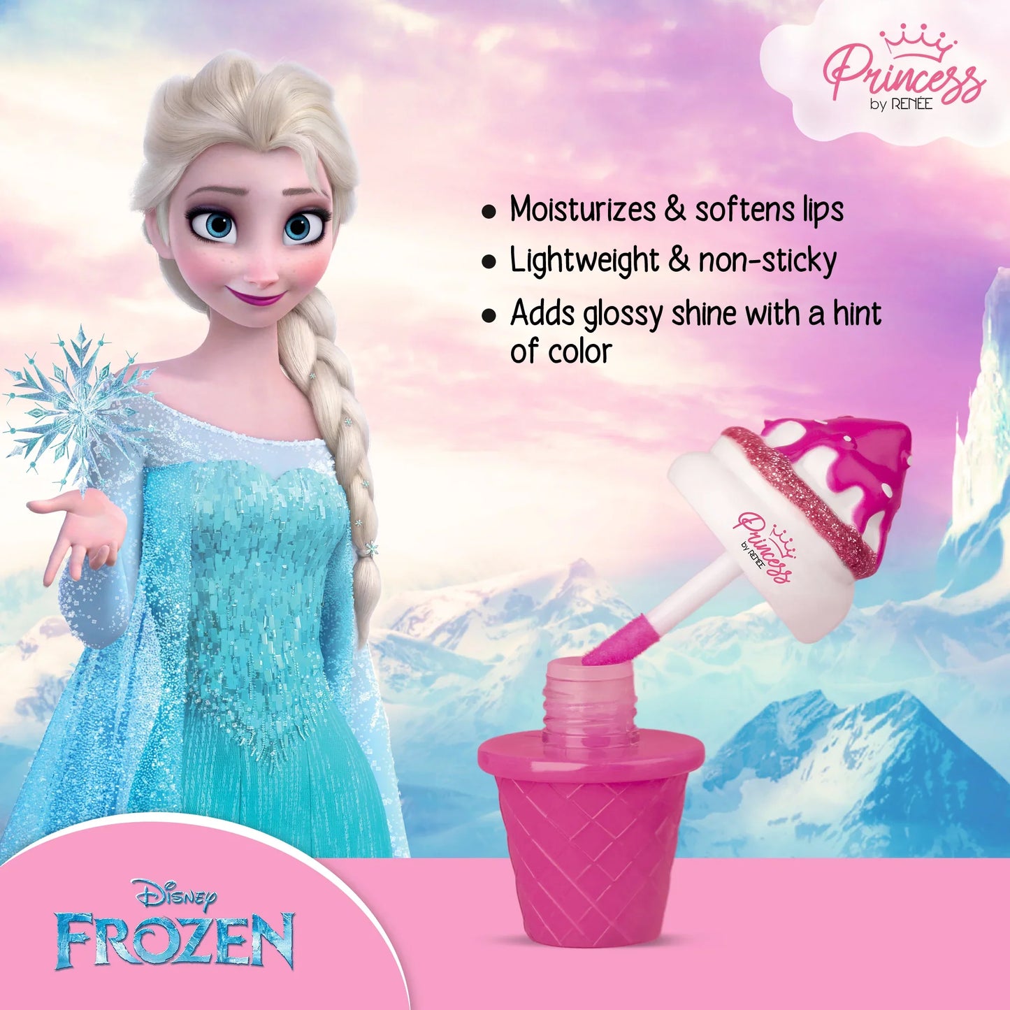 Disney Frozen Princess by RENEE Fantasy Glam Kit, Pack of 3