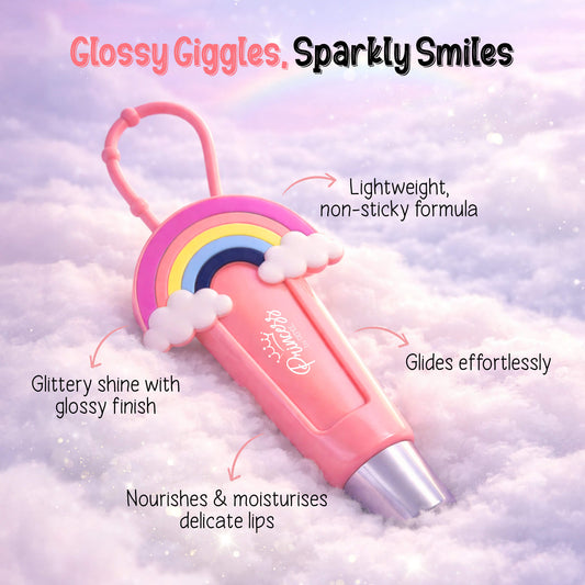 Cloudshine Glitter Lip Gloss For Preteens by Princess by RENEE