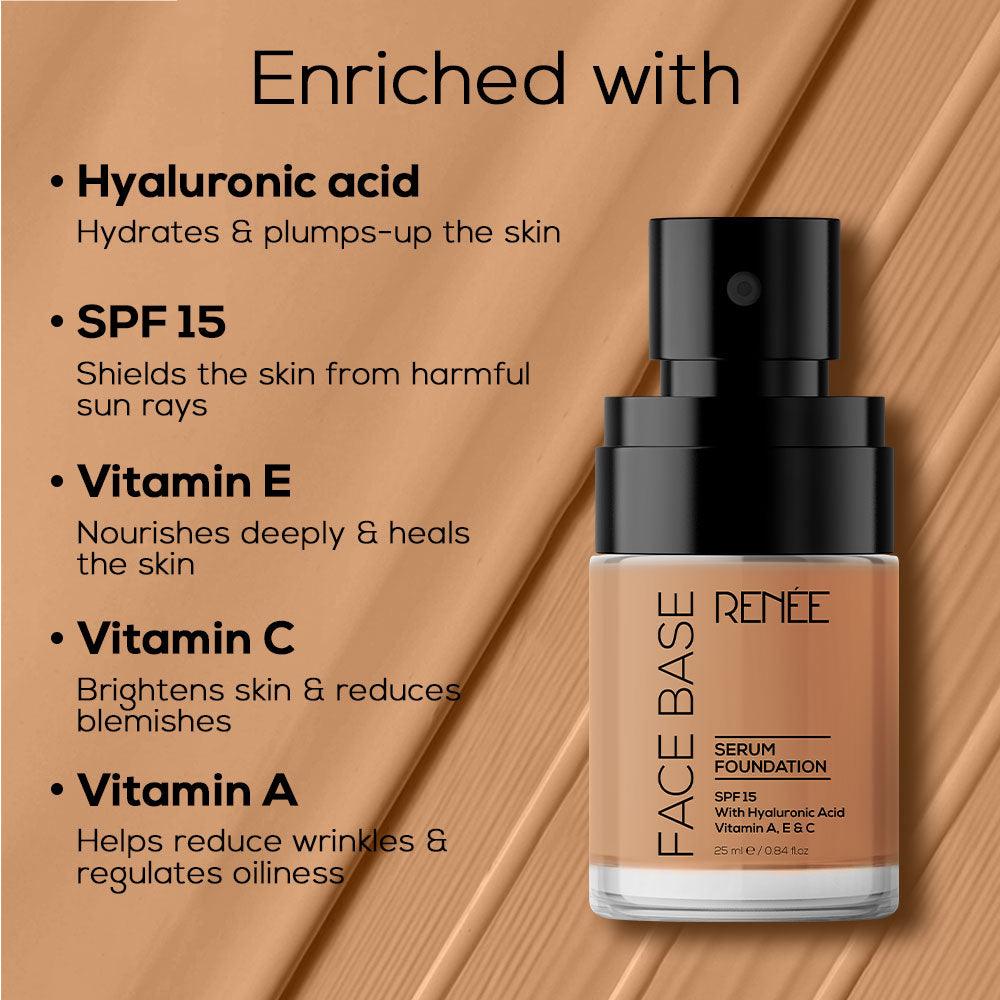 RENEE Face Base Serum Foundation, 25ml