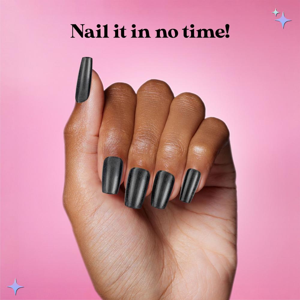 RENEE Stick on Nails With Glue- Pack of 30 Reusable & Long-lasting Nails