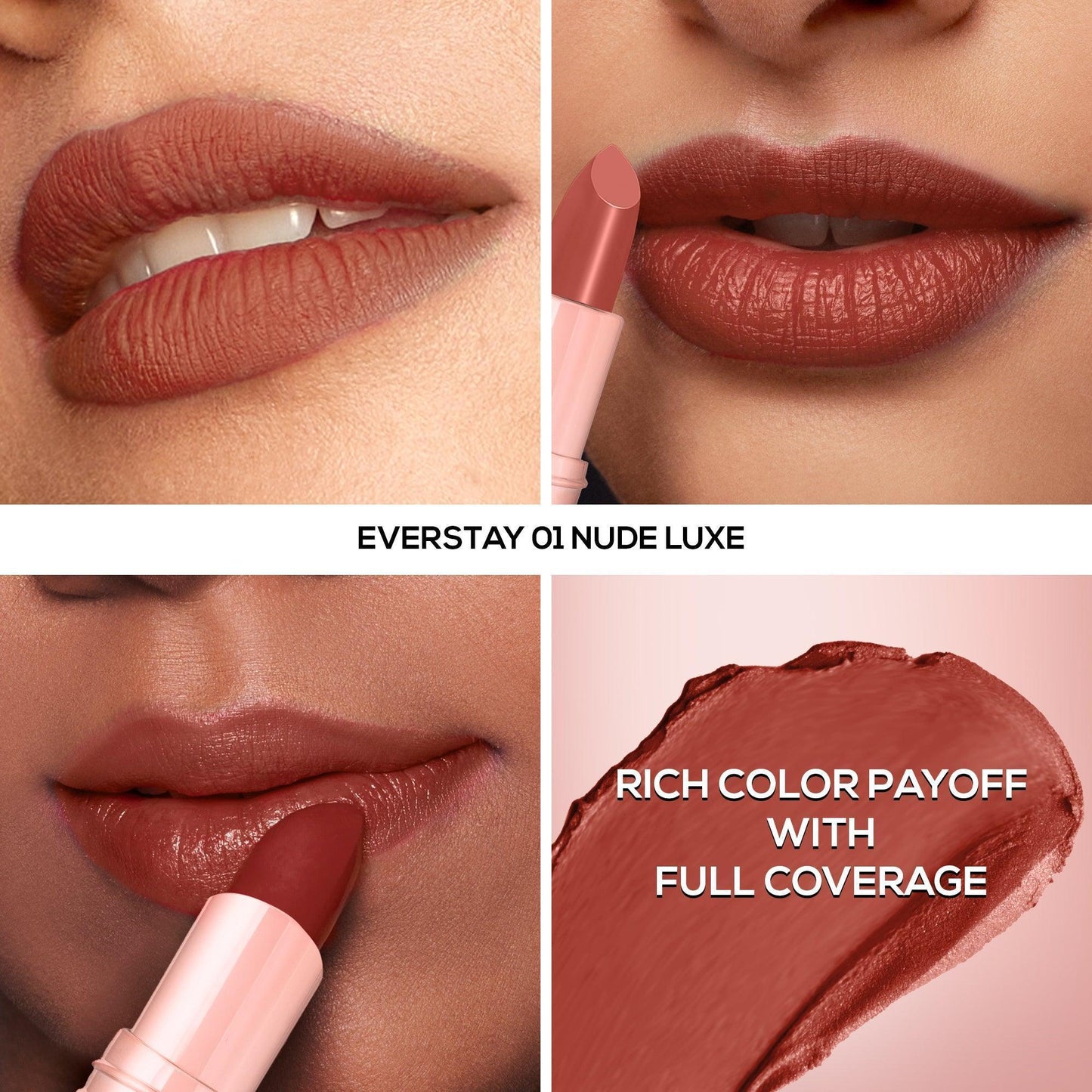 RENEE Everstay Long Stay Matte Lipstick, 4.2 g