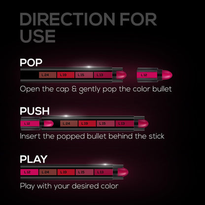 RENEE FAB 5 Glossy 5 in 1 Lipstick 7.5g