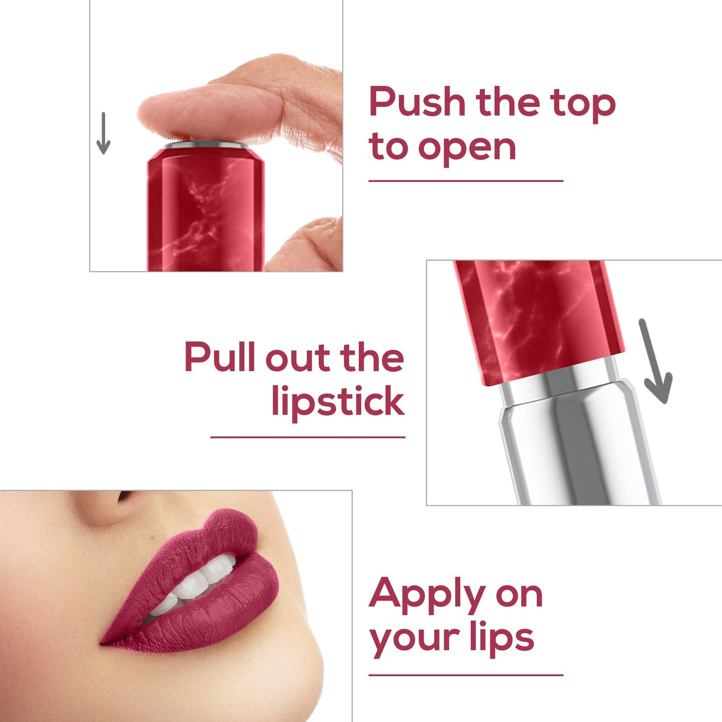 RENEE Marble Lipstick - 4 g