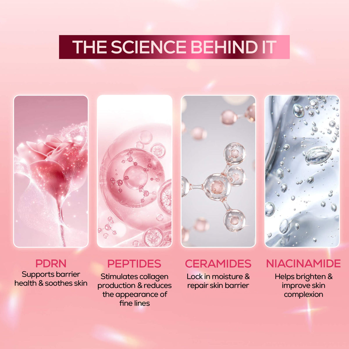 RENEE Pink Therapy Firming & Brightening Cream With Built-In Gua Sha