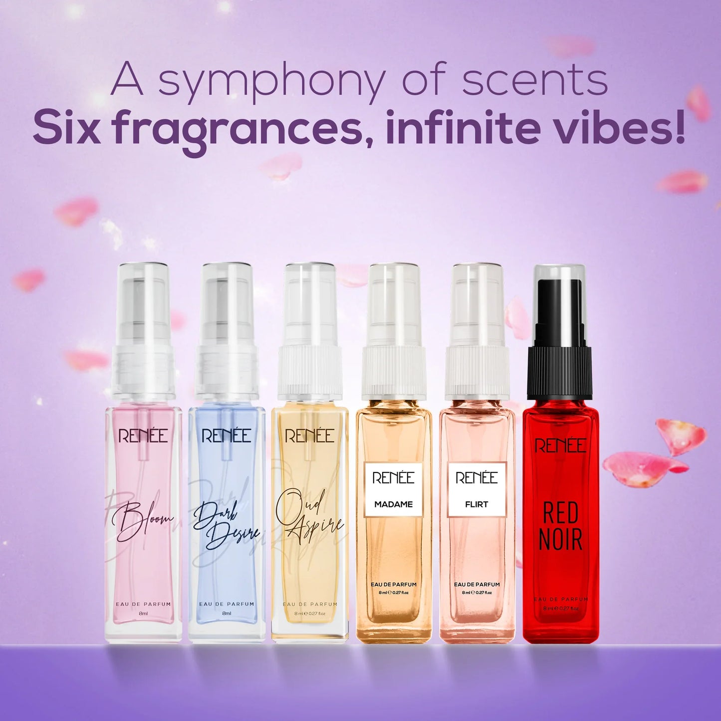 RENEE Scentsational 6 - Six Premium Fragrances (8ml Each)