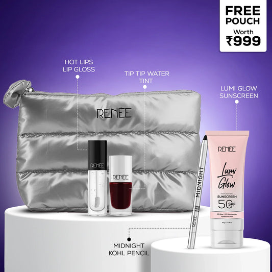 RENEE 9toShine Makeup Kit with FREE Pouch