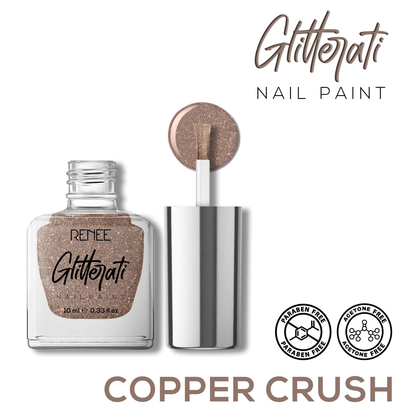 RENEE Glitterati Nail Paint 10ml