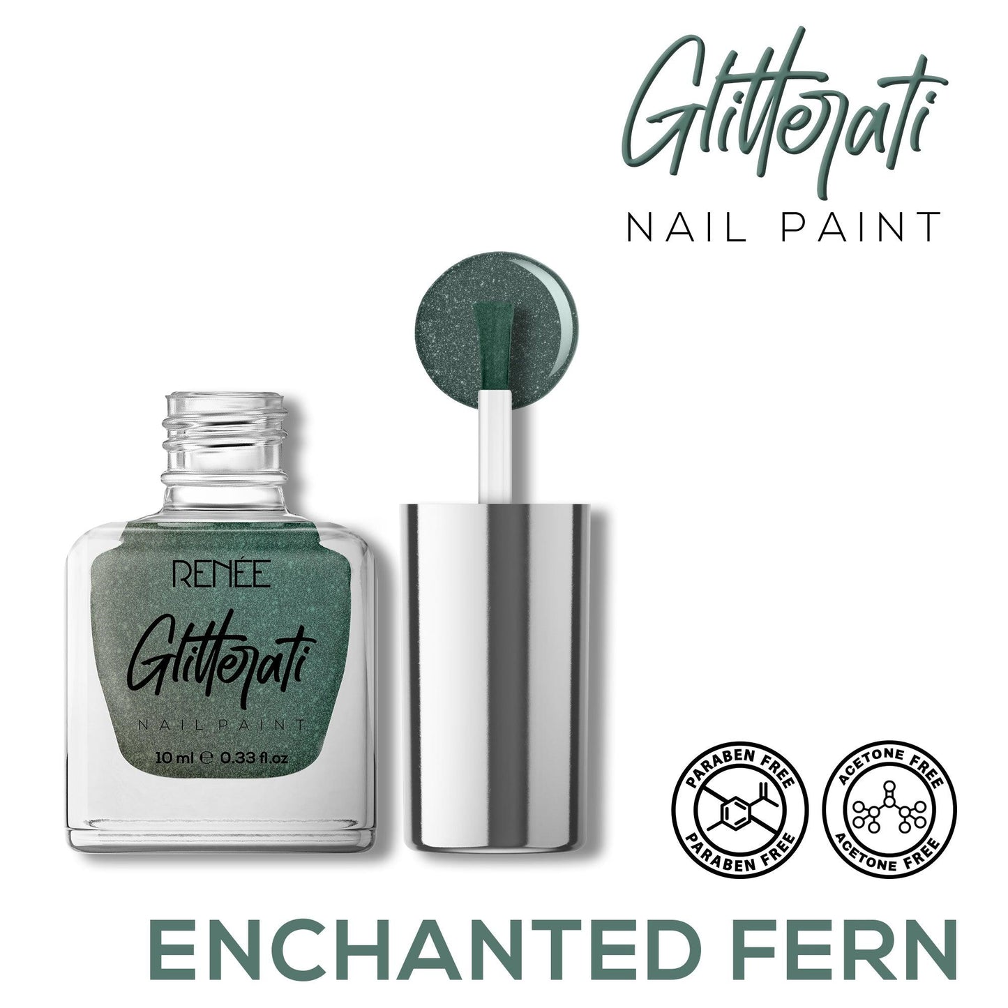 RENEE Glitterati Nail Paint 10ml