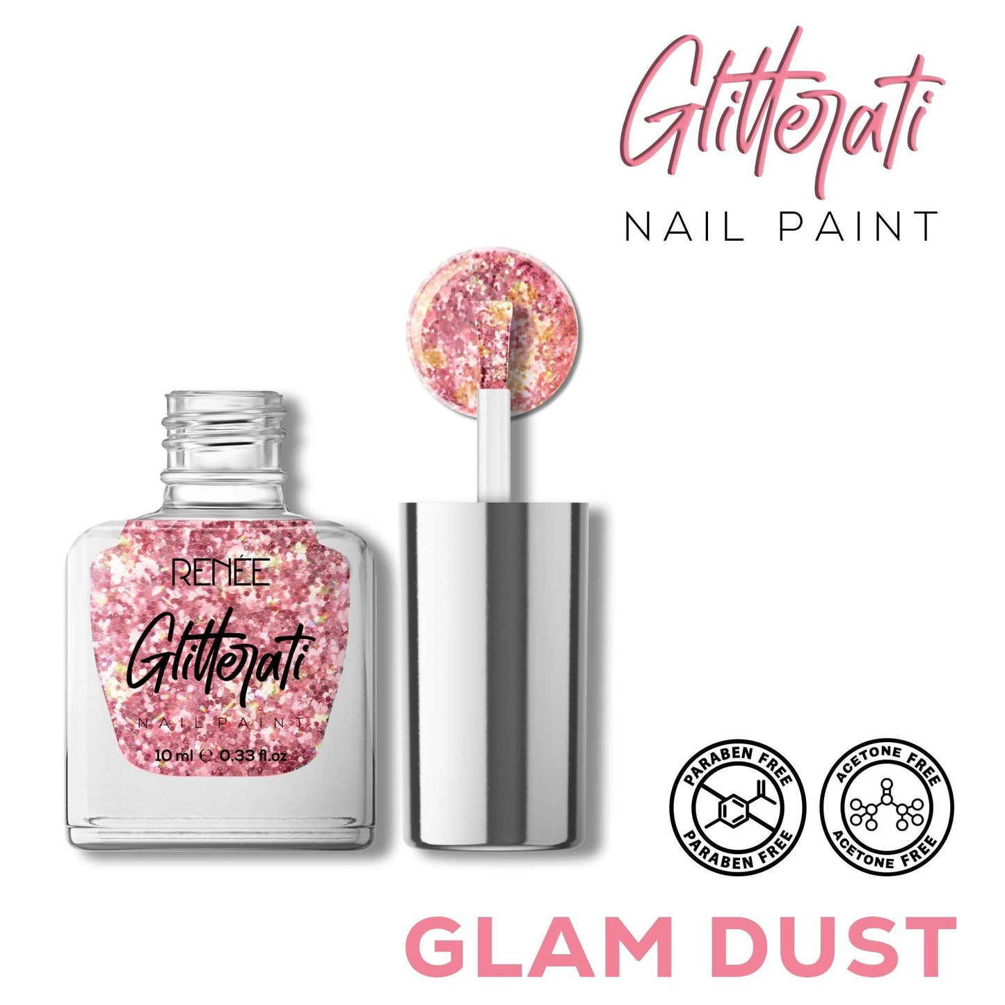RENEE Glitterati Nail Paint 10ml
