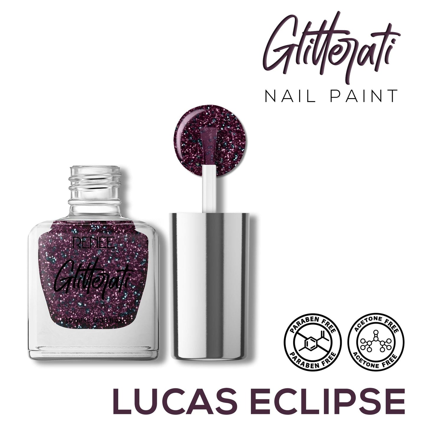 RENEE Glitterati Nail Paint 10ml
