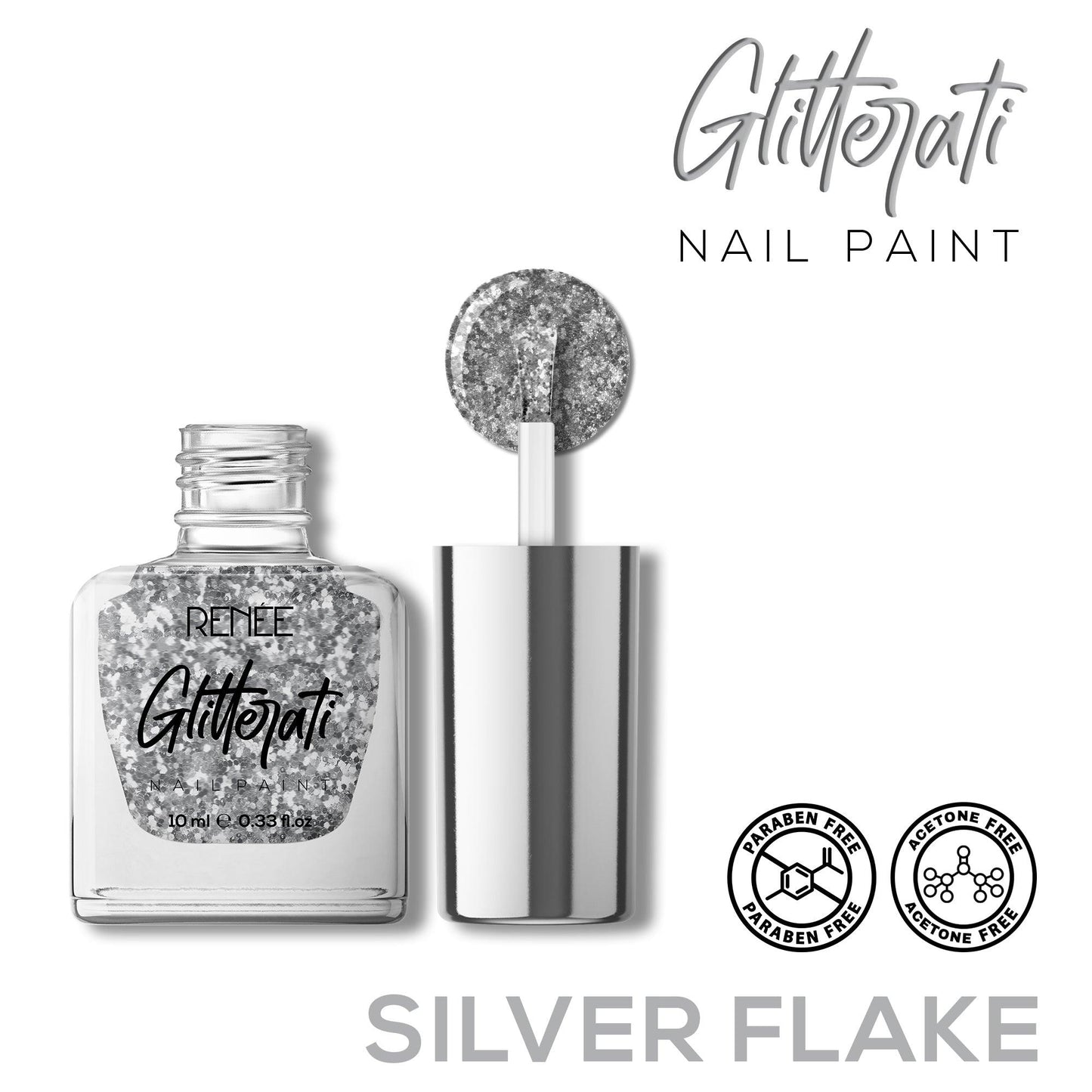 RENEE Glitterati Nail Paint 10ml