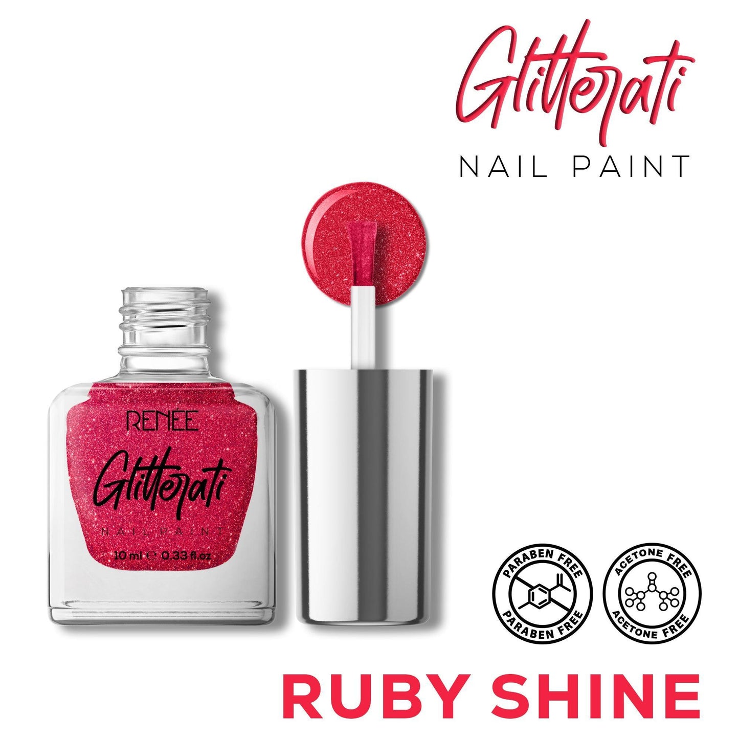 RENEE Glitterati Nail Paint 10ml