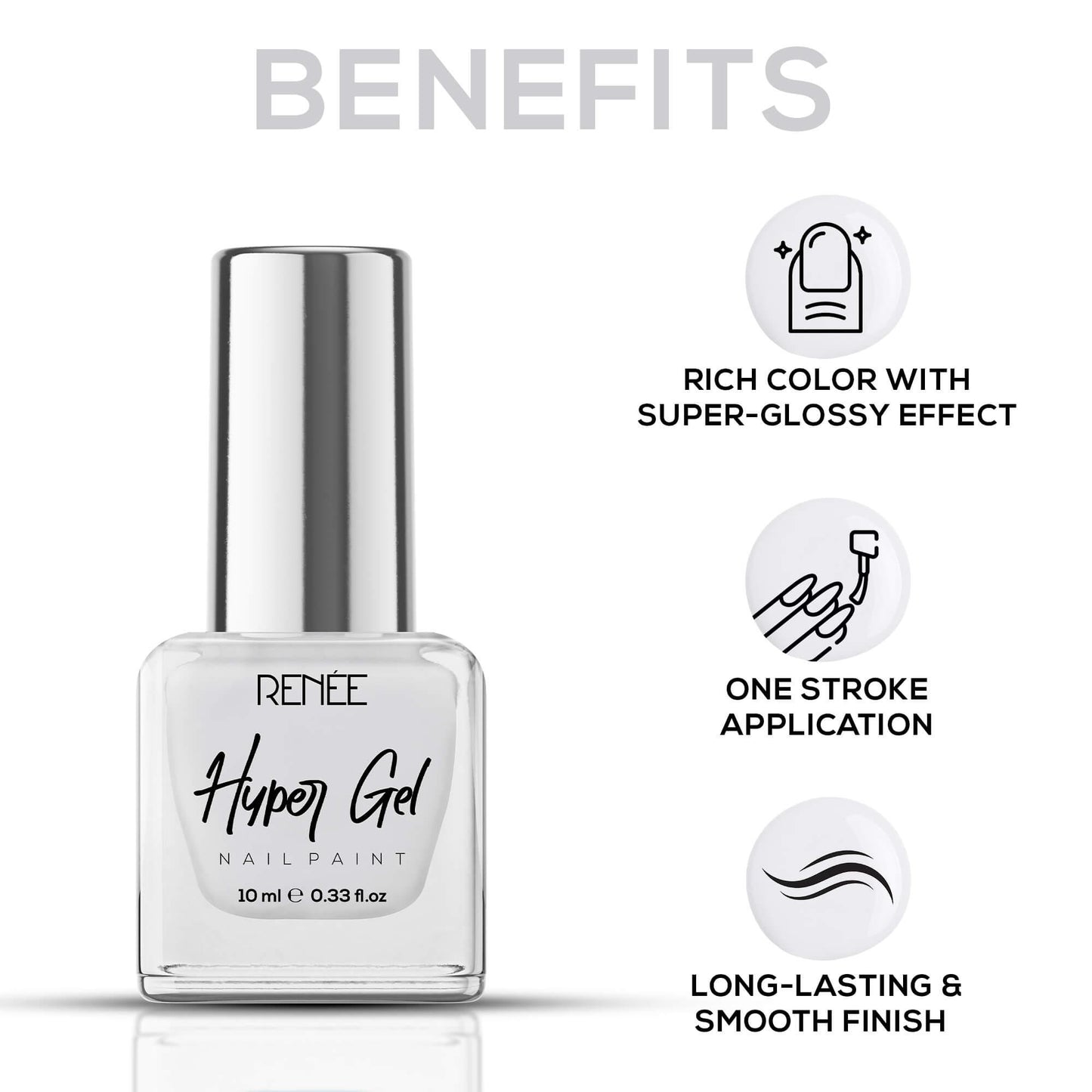 RENEE Hyper Gel Nail Paint 10ml