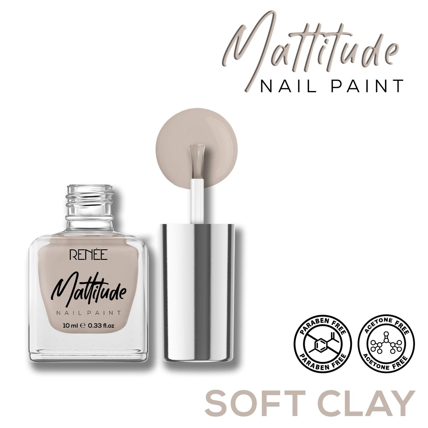 RENEE Mattitude Nail Paint 10ml