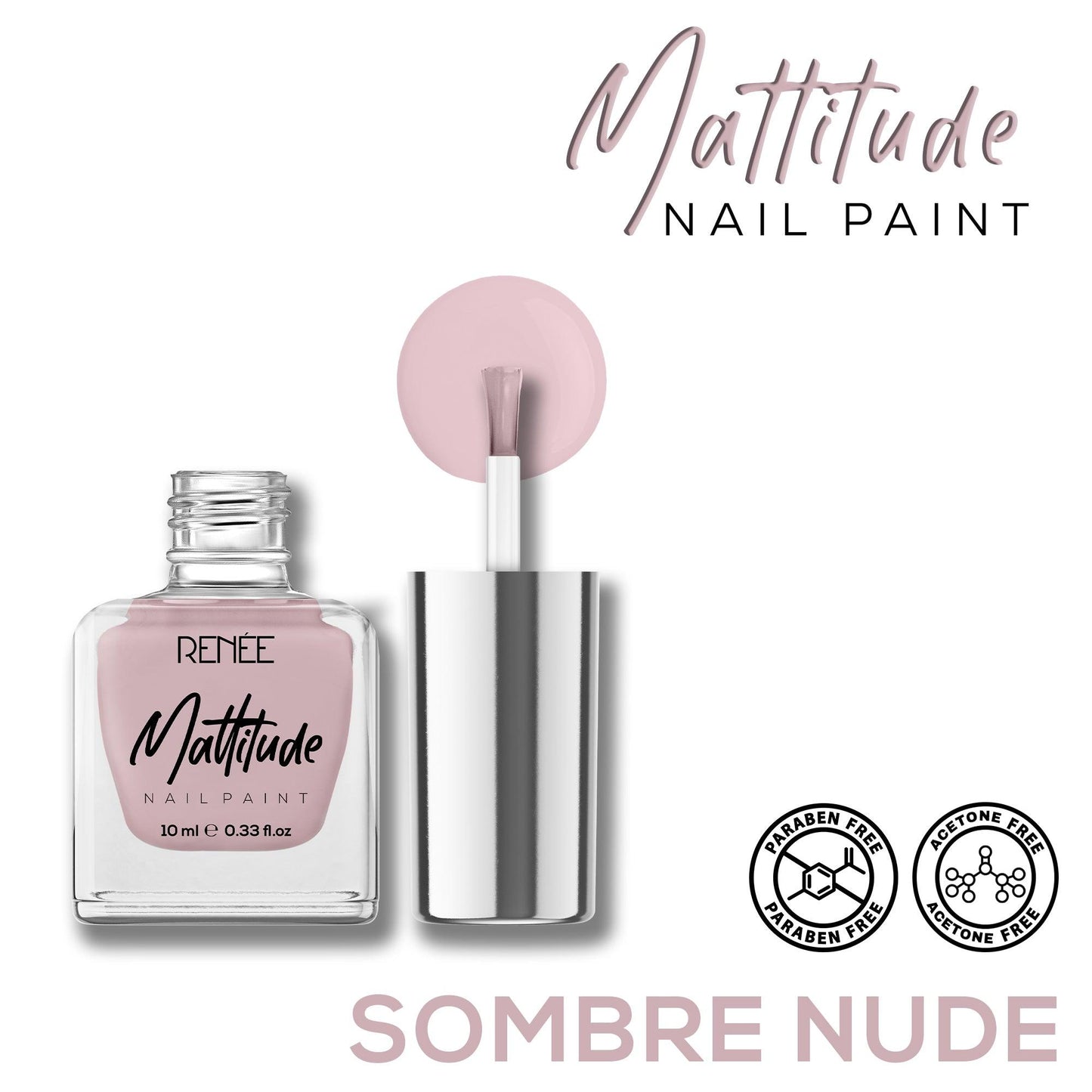 RENEE Mattitude Nail Paint 10ml