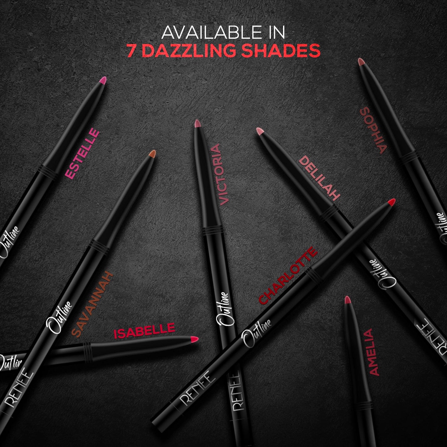 RENEE Outline Lip Liner, 0.35 g