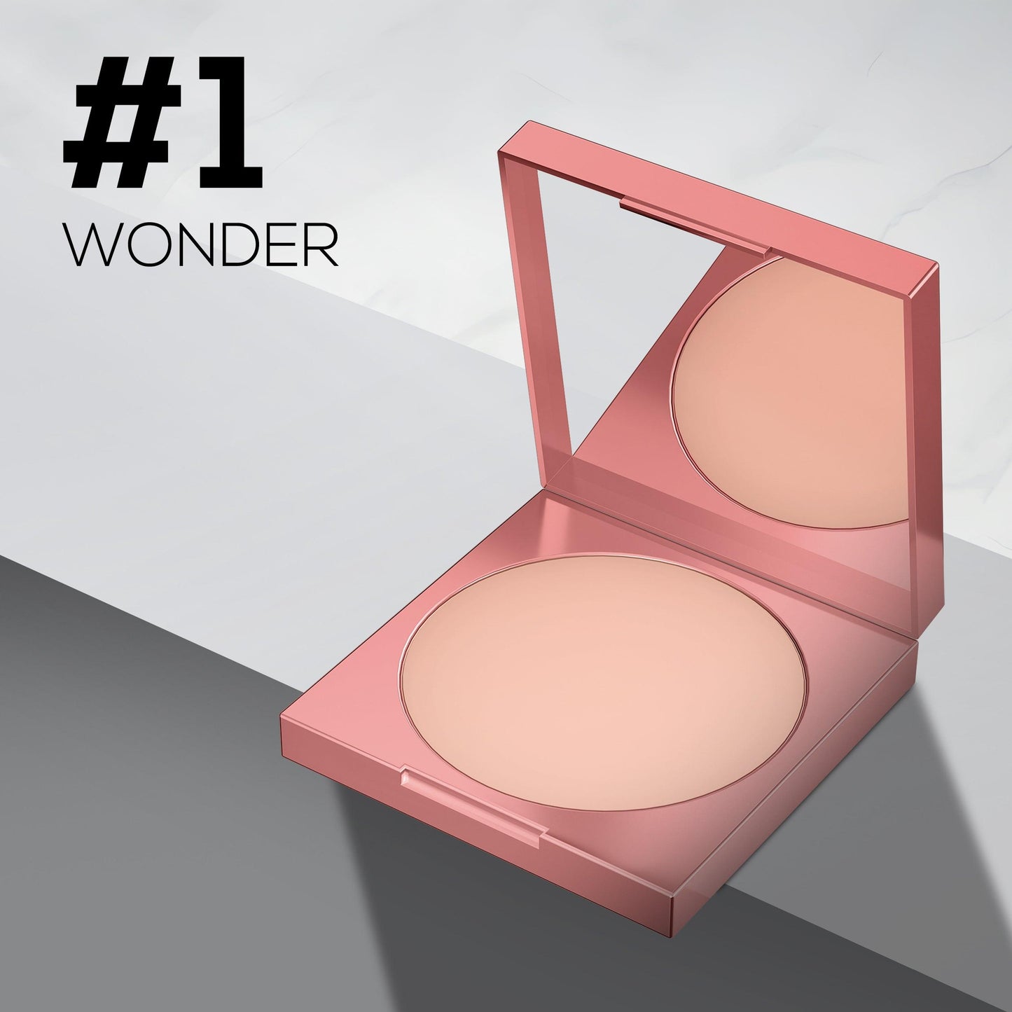 RENEE PRO Power Puff Compact Powder, 9 Gm