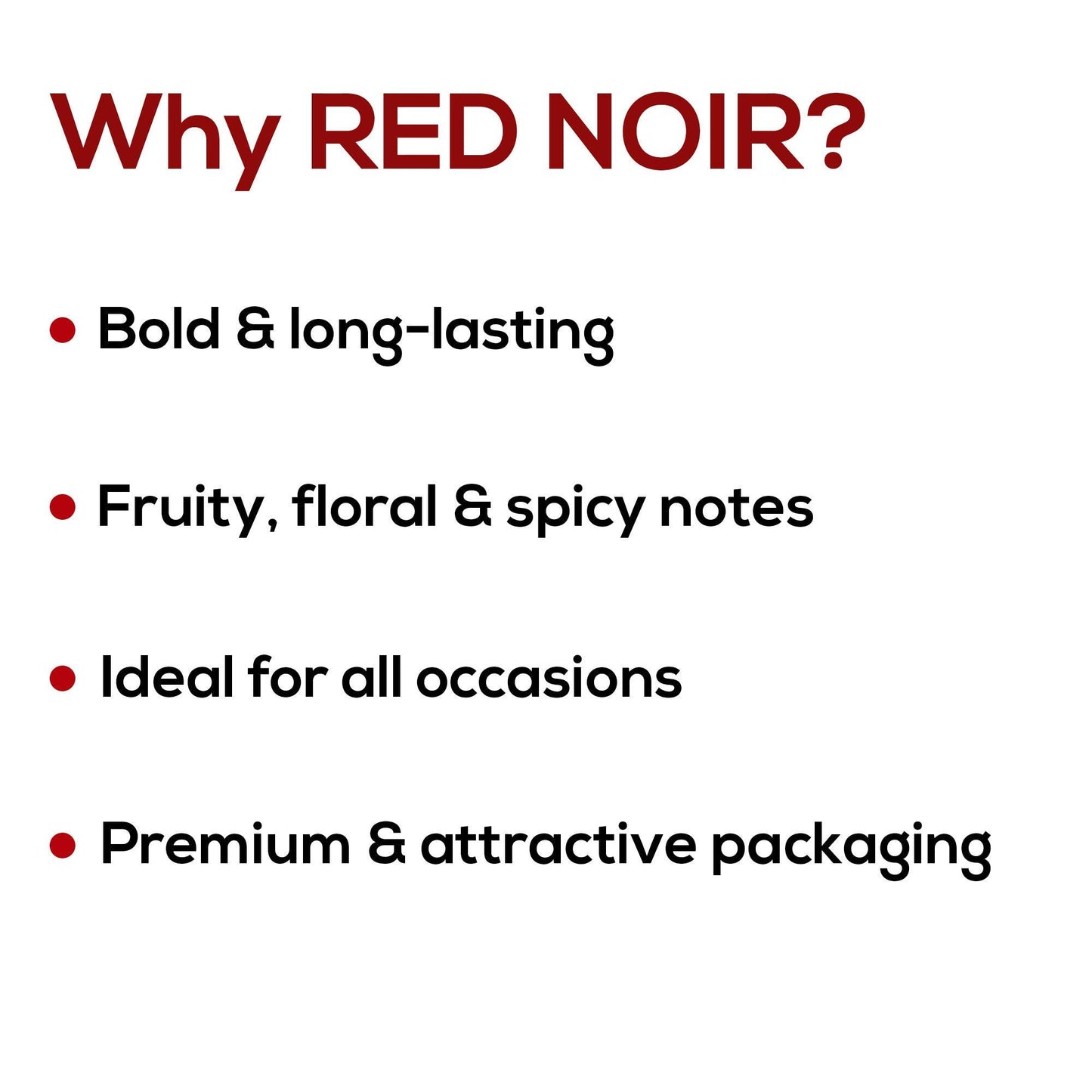 RENEE Red Noir Eau De Parfum, 50 ml