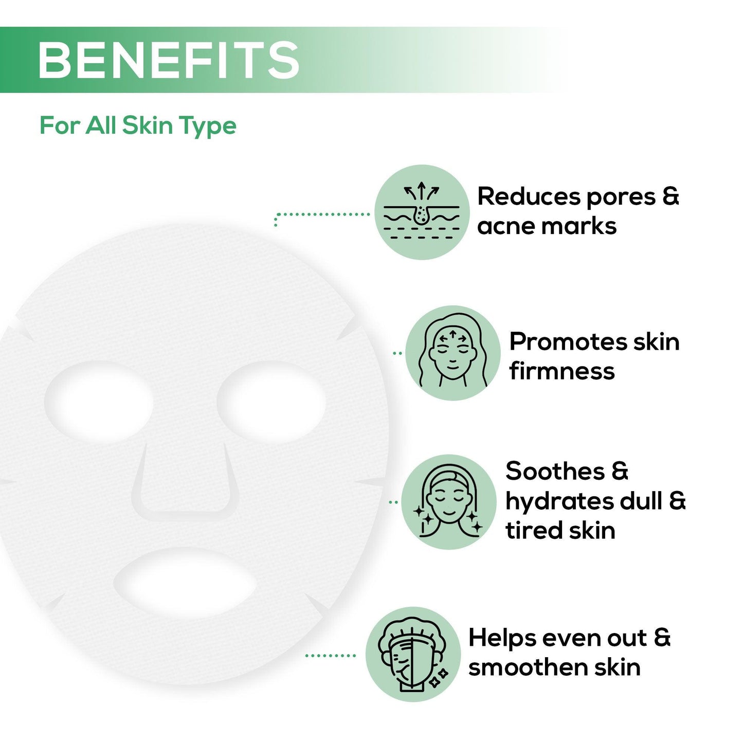 RENEE Salicylic Acid Sheet Mask, 20 ml