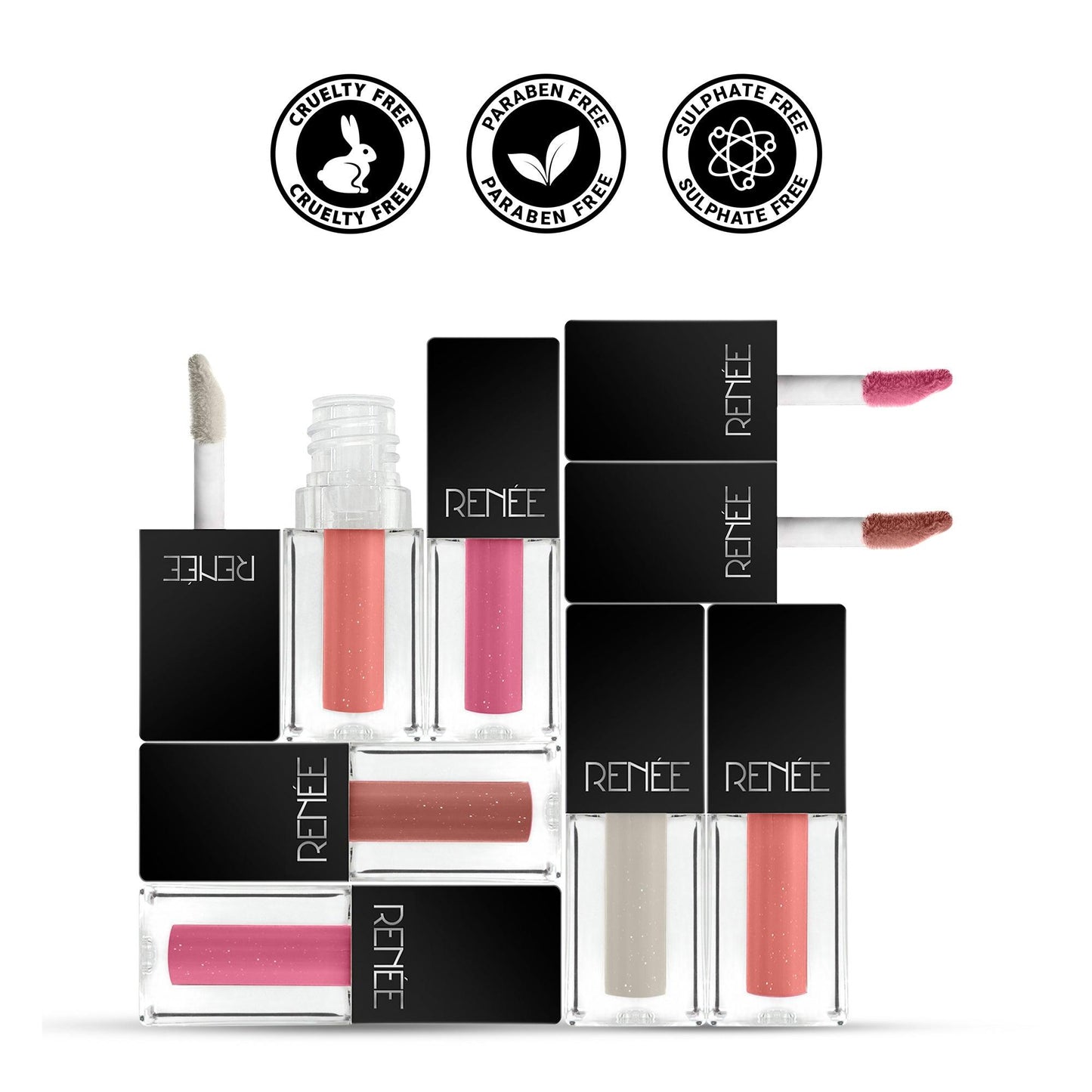 RENEE See Me Shine Minis Gloss Party Combo 1ml Each