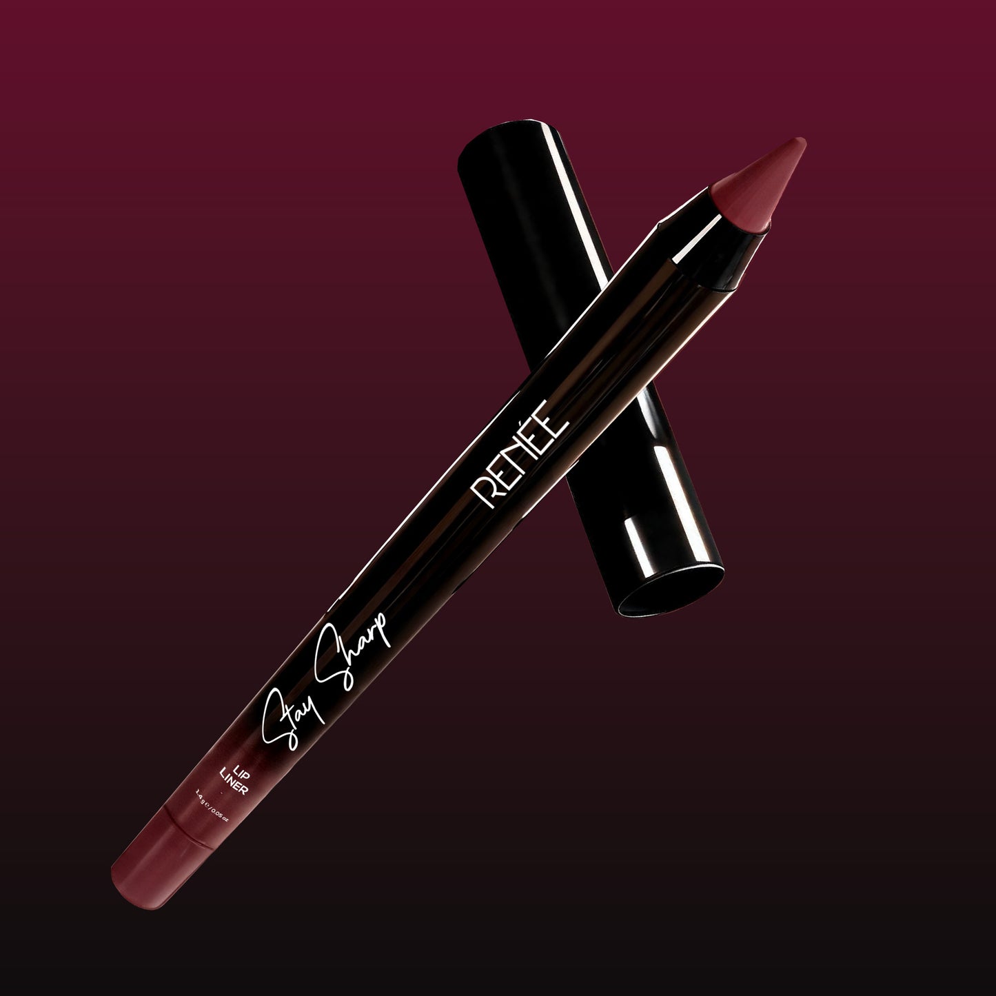 RENEE Stay Sharp Matte Lip Liner, Waterproof & Smudge-Resistant