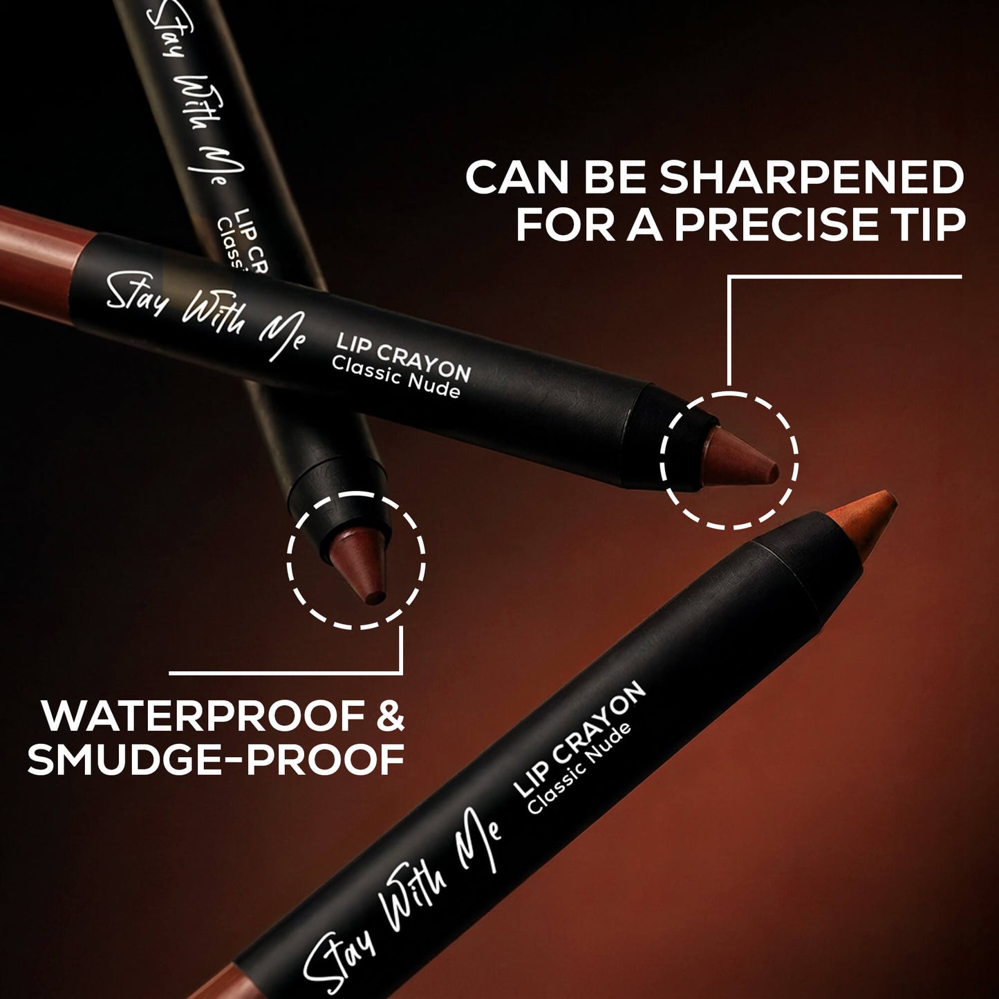 RENEE Stay With Me Matte Lip Crayon