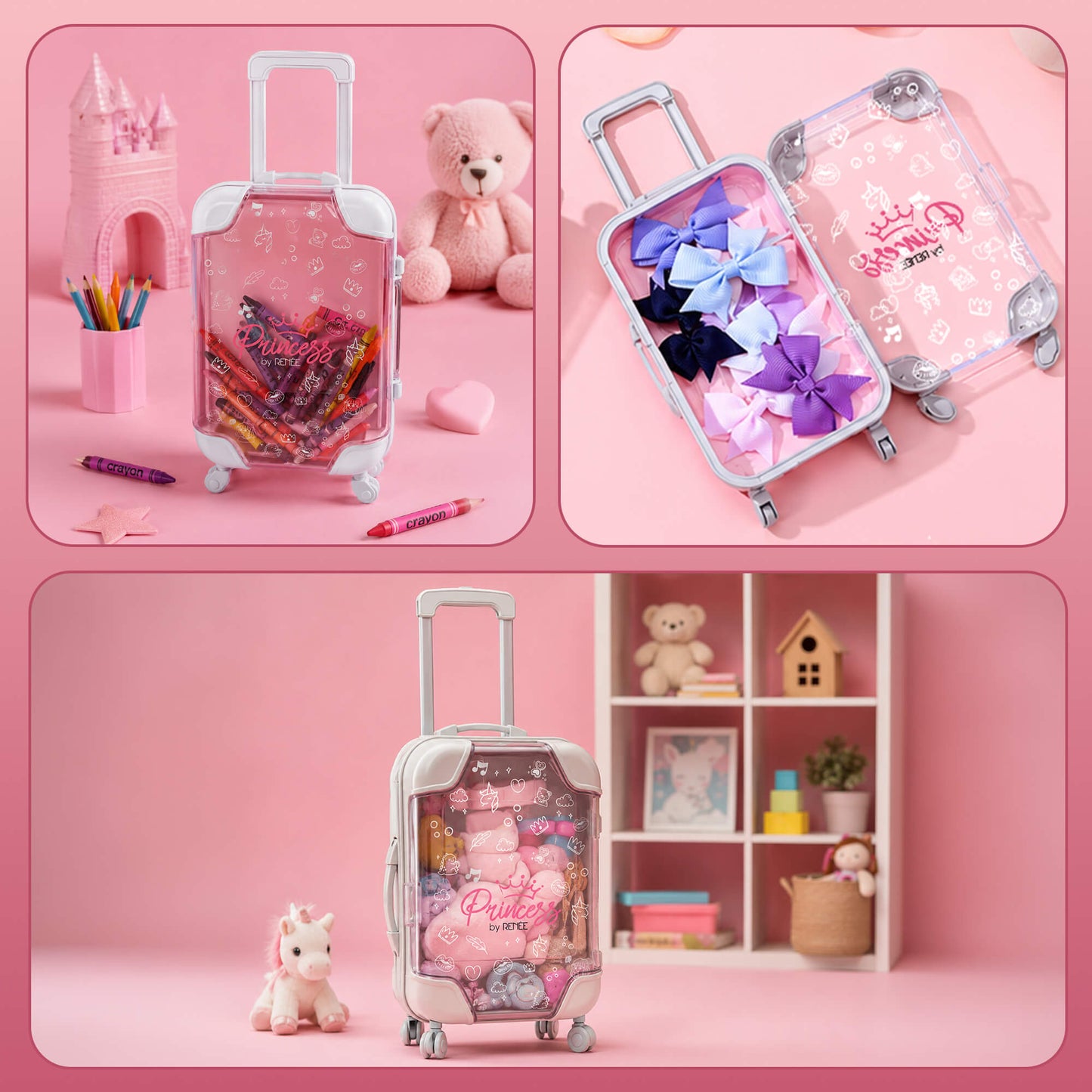 Trolley Bag by Princess by RENEE For Kids & Preteens