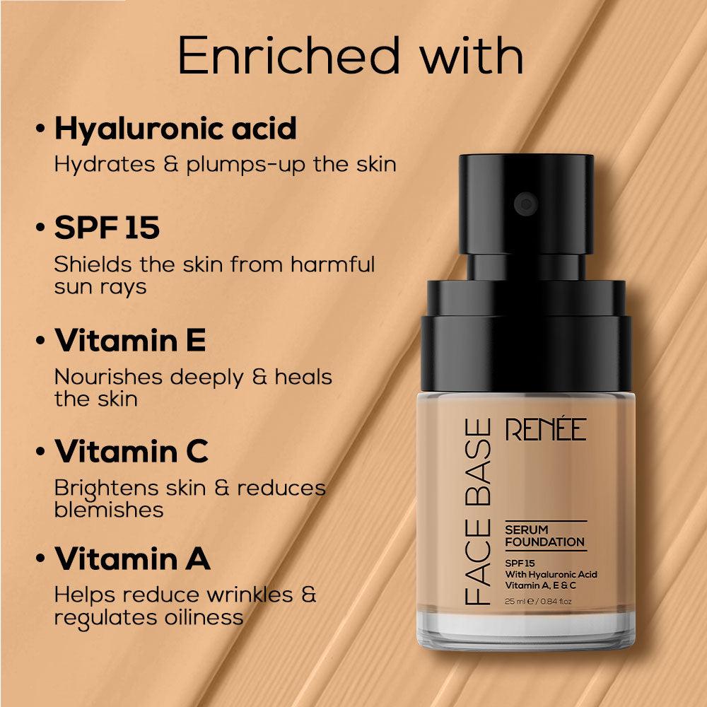 RENEE Face Base Serum Foundation, 25ml