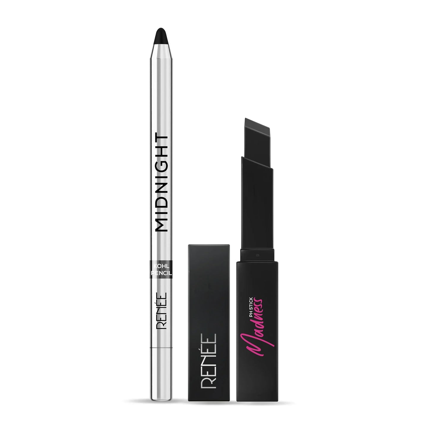 RENEE Midnight Kohl Pencil & Madness pH Lipstick Combo