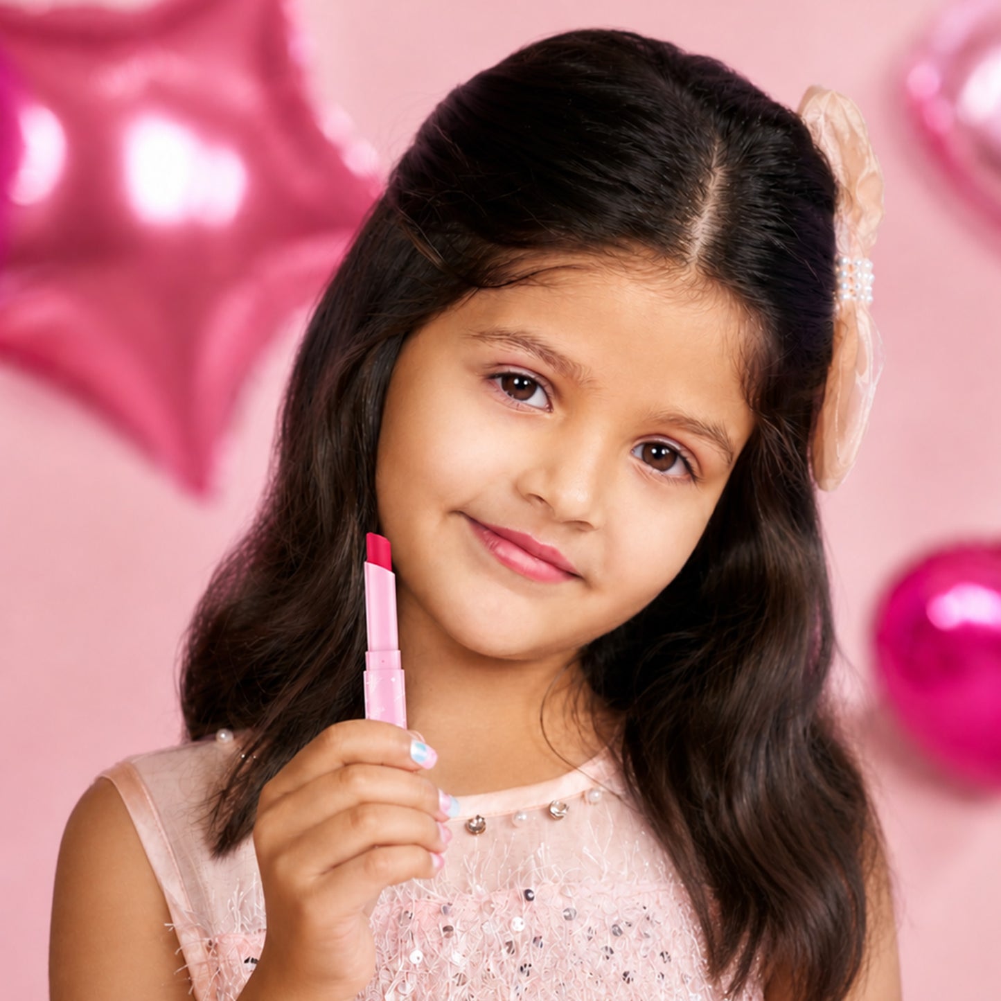 Lippieland Lipstick Set of 5 for Kids & Preteens by Princess by RENEE
