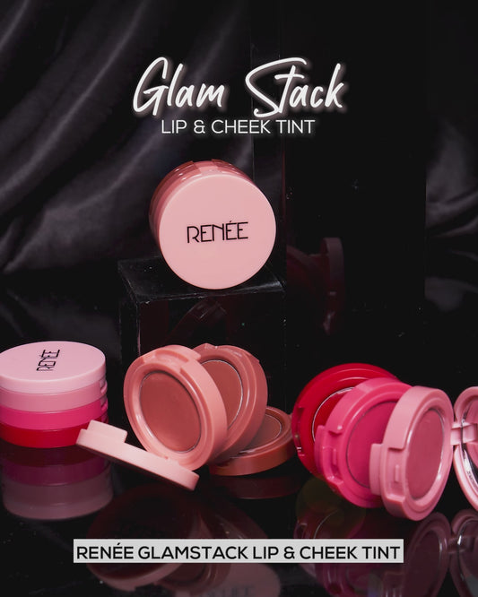 RENEE Glam Stack 3-In-1 Lip & Cheek Tint 4.5gm