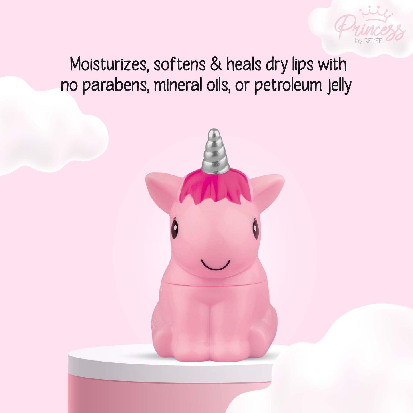 Princess By RENEE Snowball Lip Balm, 3gm - Renee Cosmetics