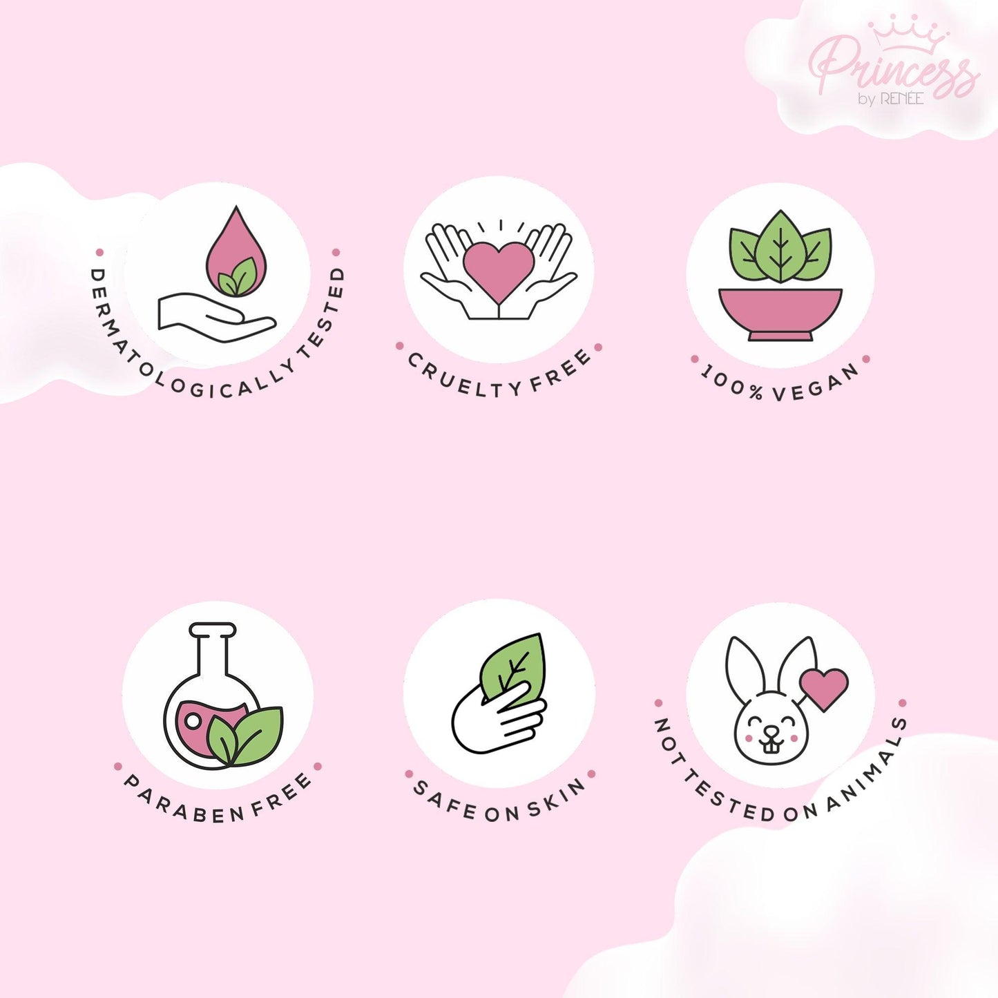 Princess By RENEE Snowball Lip Balm, 3gm - Renee Cosmetics