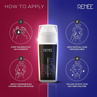RENEE Day & Night 2-In-1 Face Serum 30ml - Renee Cosmetics