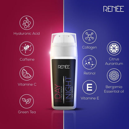 RENEE Day & Night 2-In-1 Face Serum 30ml - Renee Cosmetics