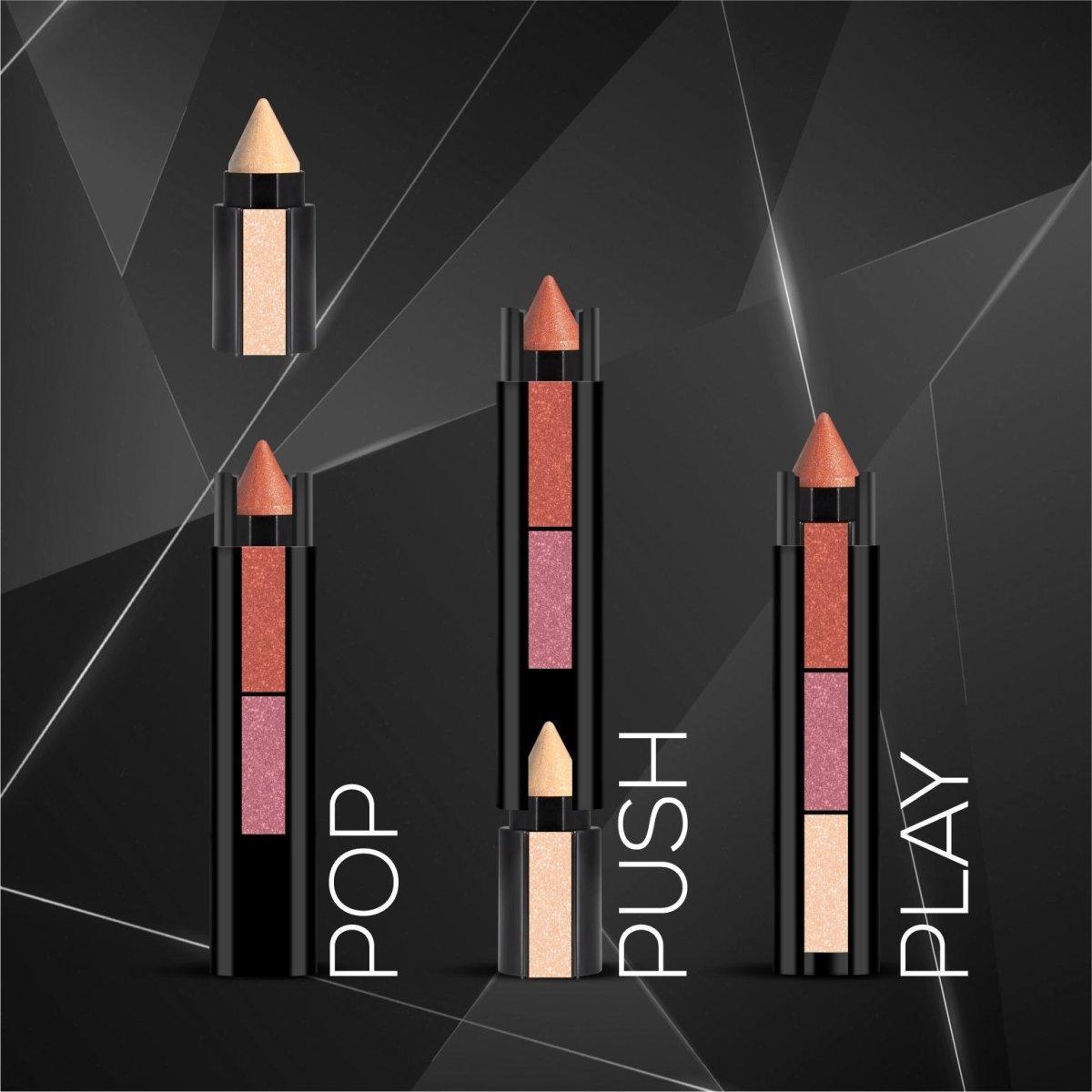 RENEE Fab 3 in 1 Eyeshadow 4.5gm - Renee Cosmetics