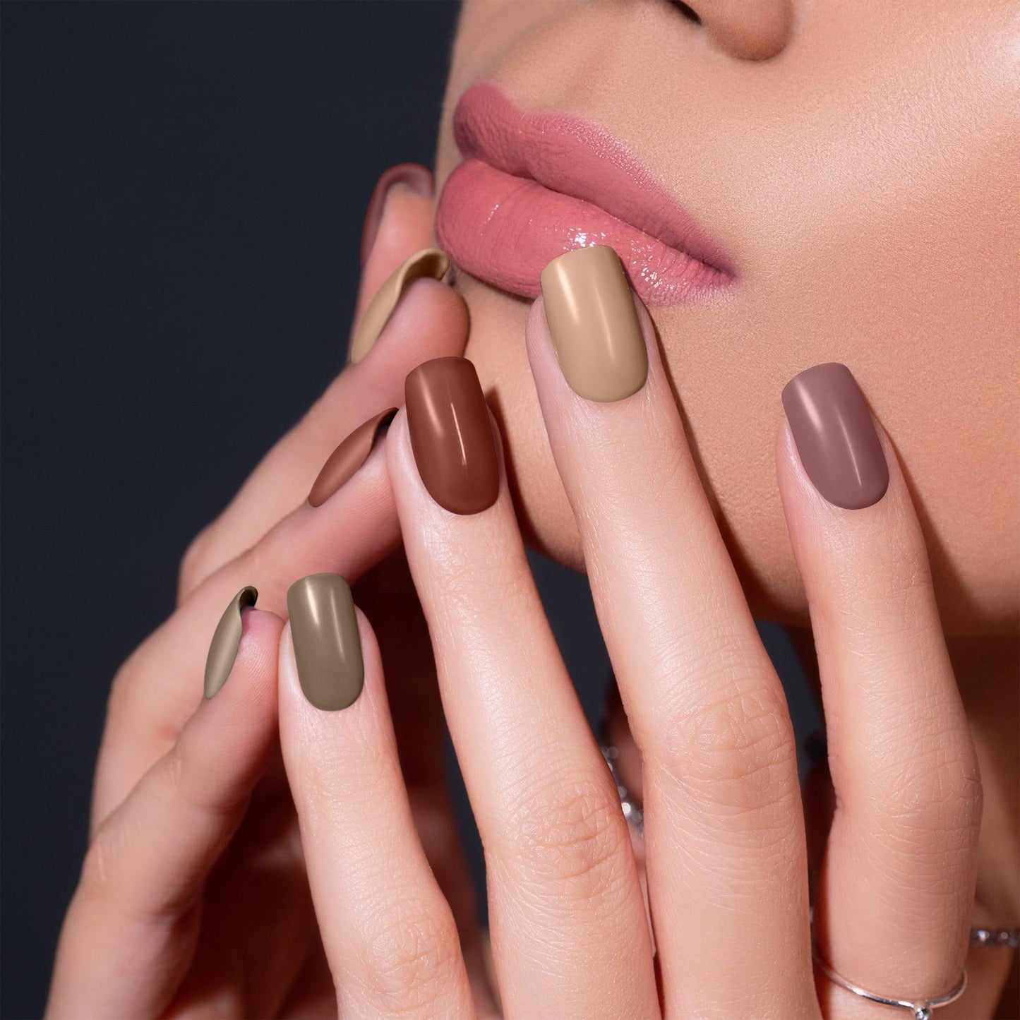 RENEE Gloss Touch Set of 4 Nail Enamels, 5ml each - Renee Cosmetics