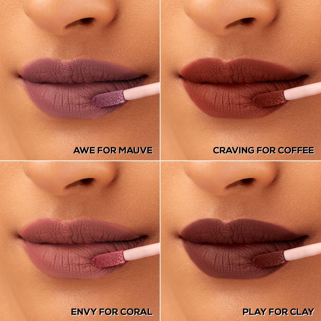 RENEE Stay With Me Minis Matte Liquid Lipsticks Combo of 4, 2ml each - Renee Cosmetics