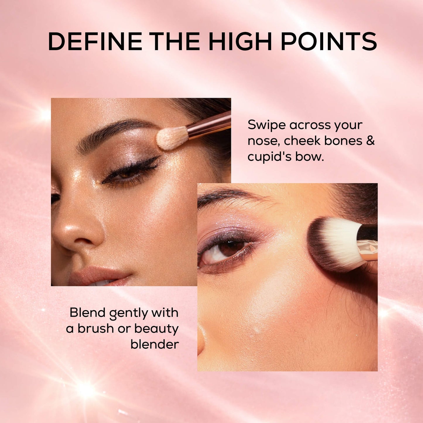 RENEE You Are Glowing Powder Highlighter With Luminous Shine