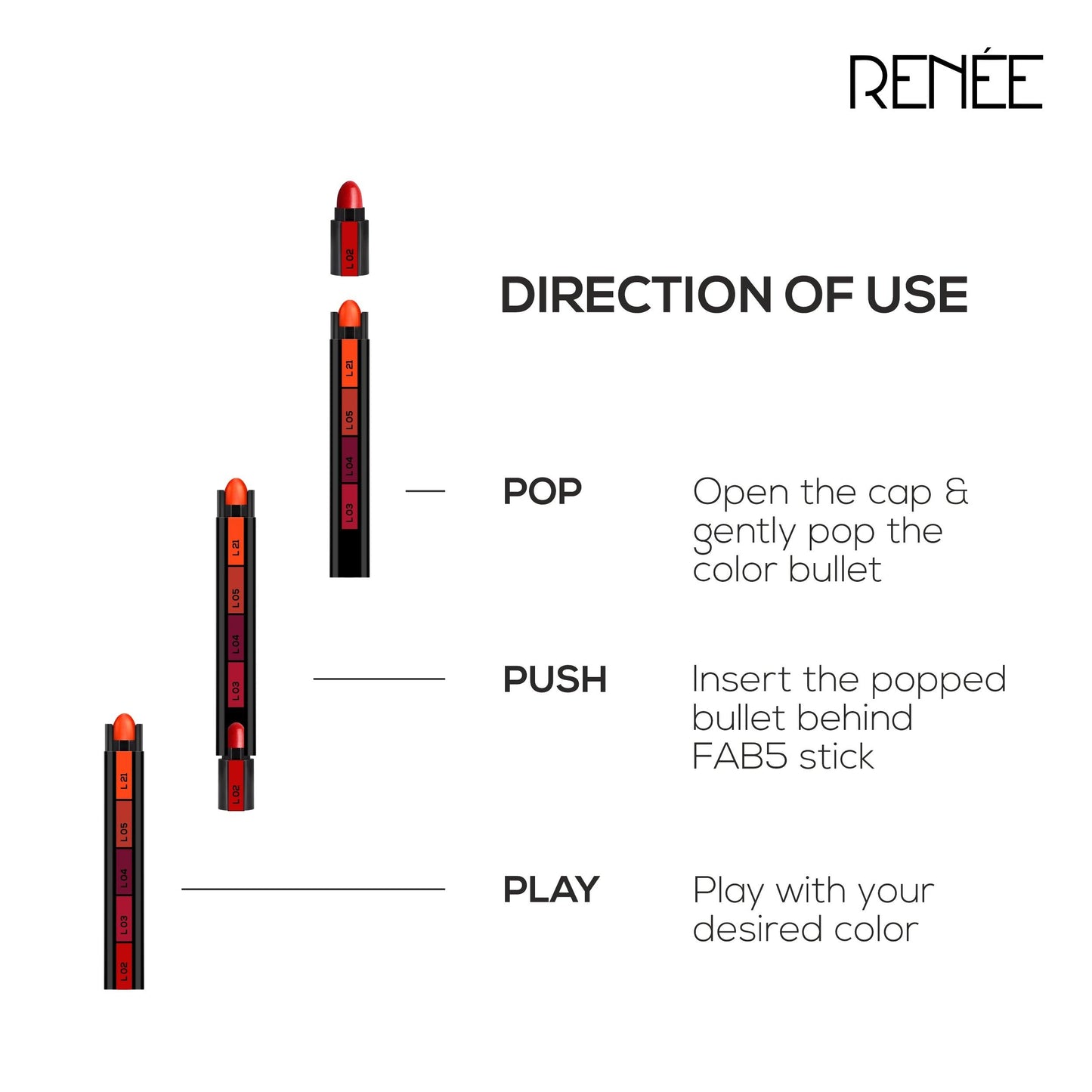 RENEE Fab Bullet, 1.5 g