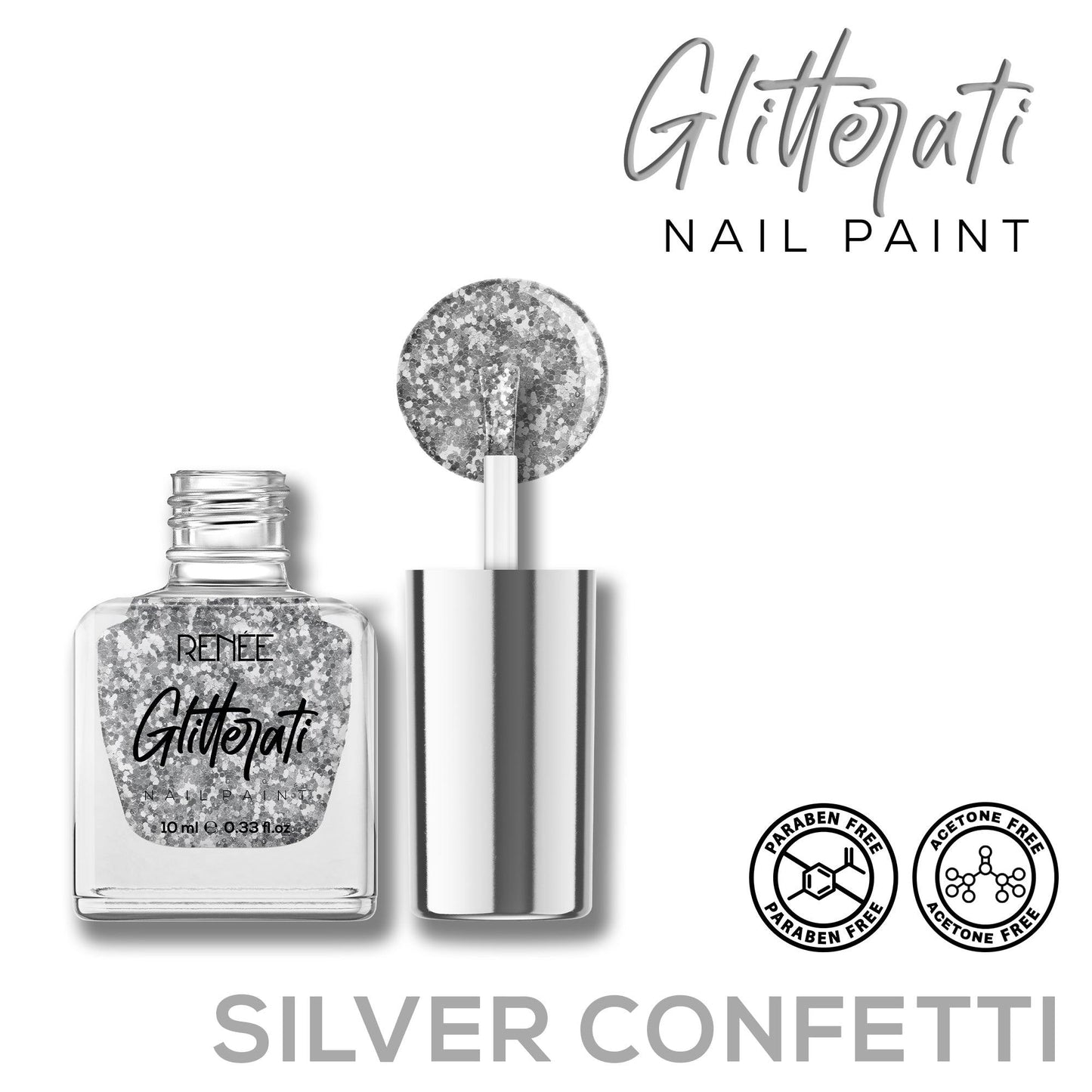RENEE Glitterati Nail Paint 10ml