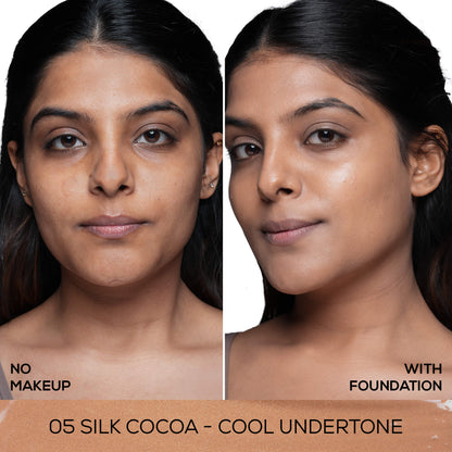 RENEE Lumi Glow Highlighting Liquid Foundation With Dewy Finish, Buildable Coverage & 3D Glow, 30 ml