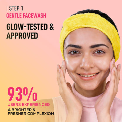 Renee Everyday Face bright Gentle Facewash, Face Scrub and Face Serum in cream Combo