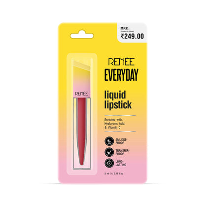 RENEE Everyday Matte Liquid Lipstick, 5 ml