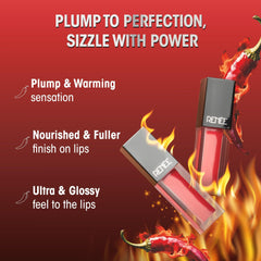 RENEE Hot Sauce Plumping Lip Gloss, 3Ml
