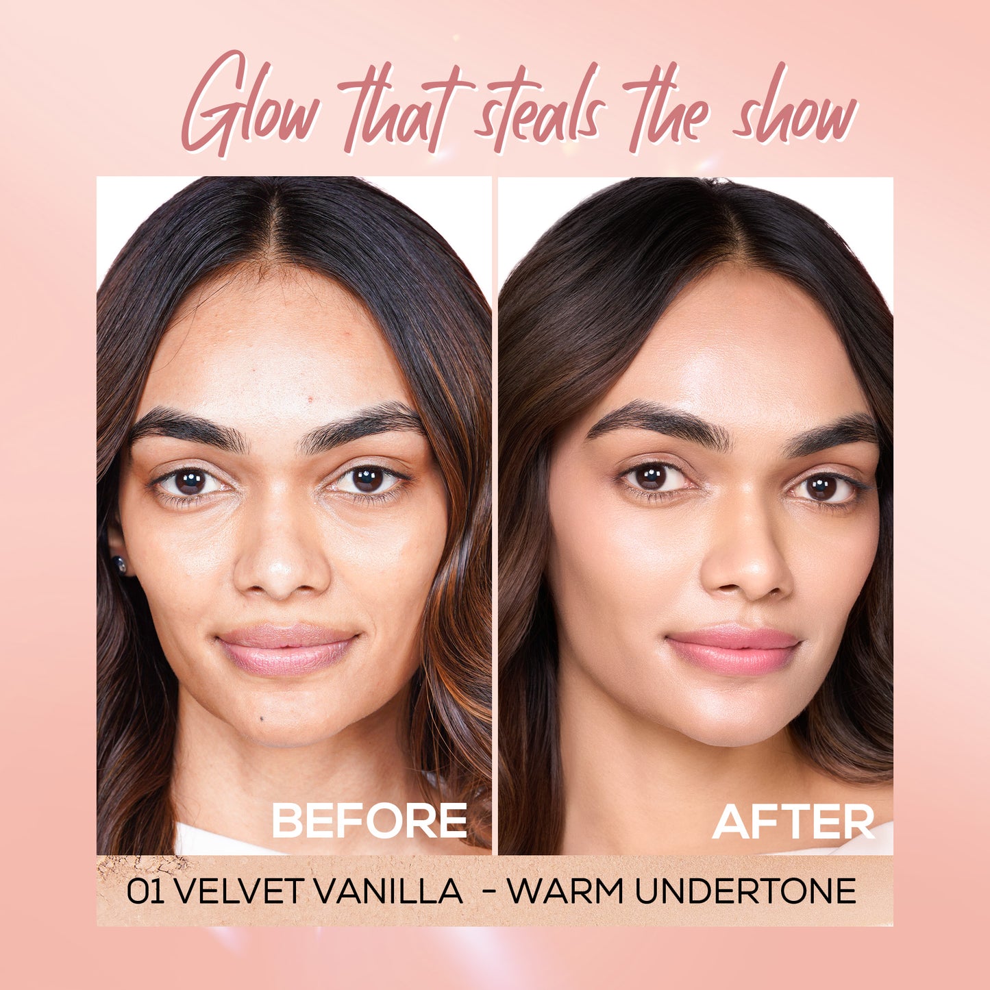 RENEE Lumi Glow Highlighting Compact with 3D Glow For Luminous Skin, 9 g