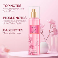 RENEE Pink Romance Body Mist, 150ml