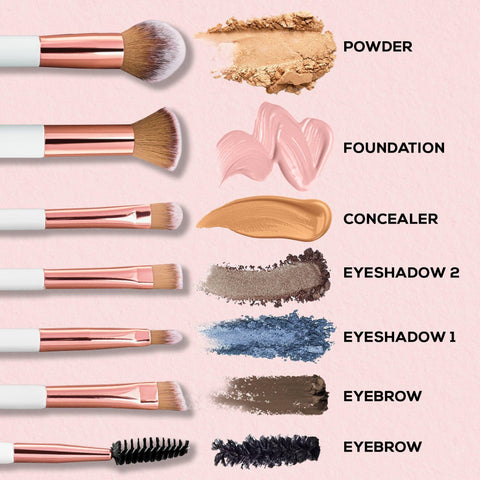 RENEE All In 1 Professional Makeup Brushes Set of 6