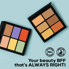 RENEE Always Right Conceal & Contour Palette, 15gm