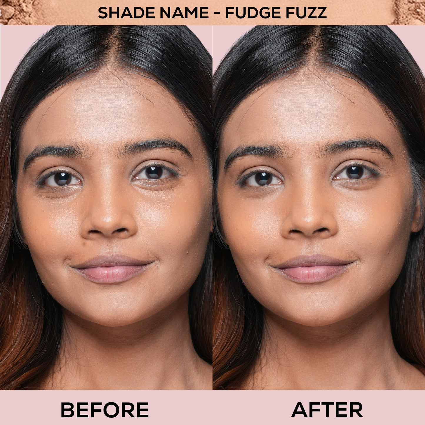 RENEE Bollywood Filter Pore Minimising Blurring Compact With Matte Finish & Full Coverage, 9 g